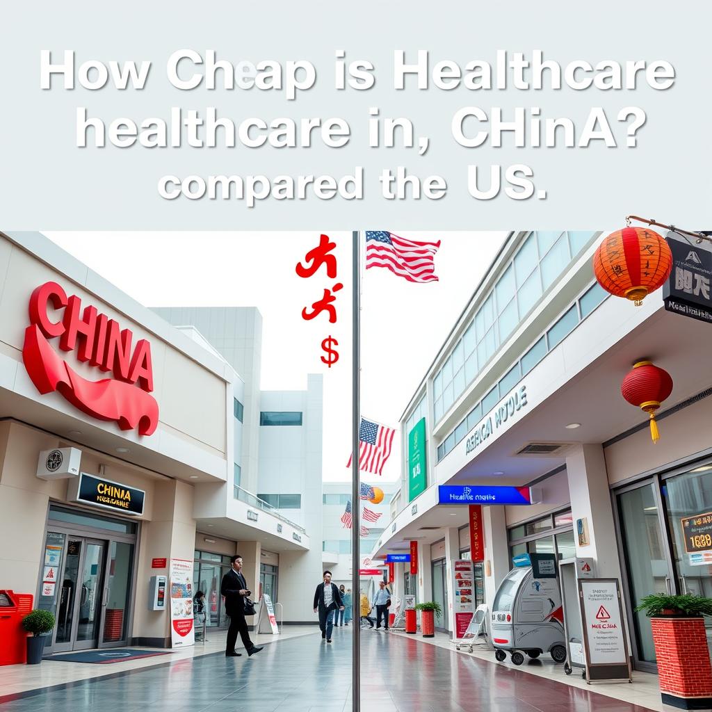 Healthcare cost comparison chart China vs US - hero